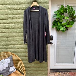 Vince Camuto Longline Grey Sweater